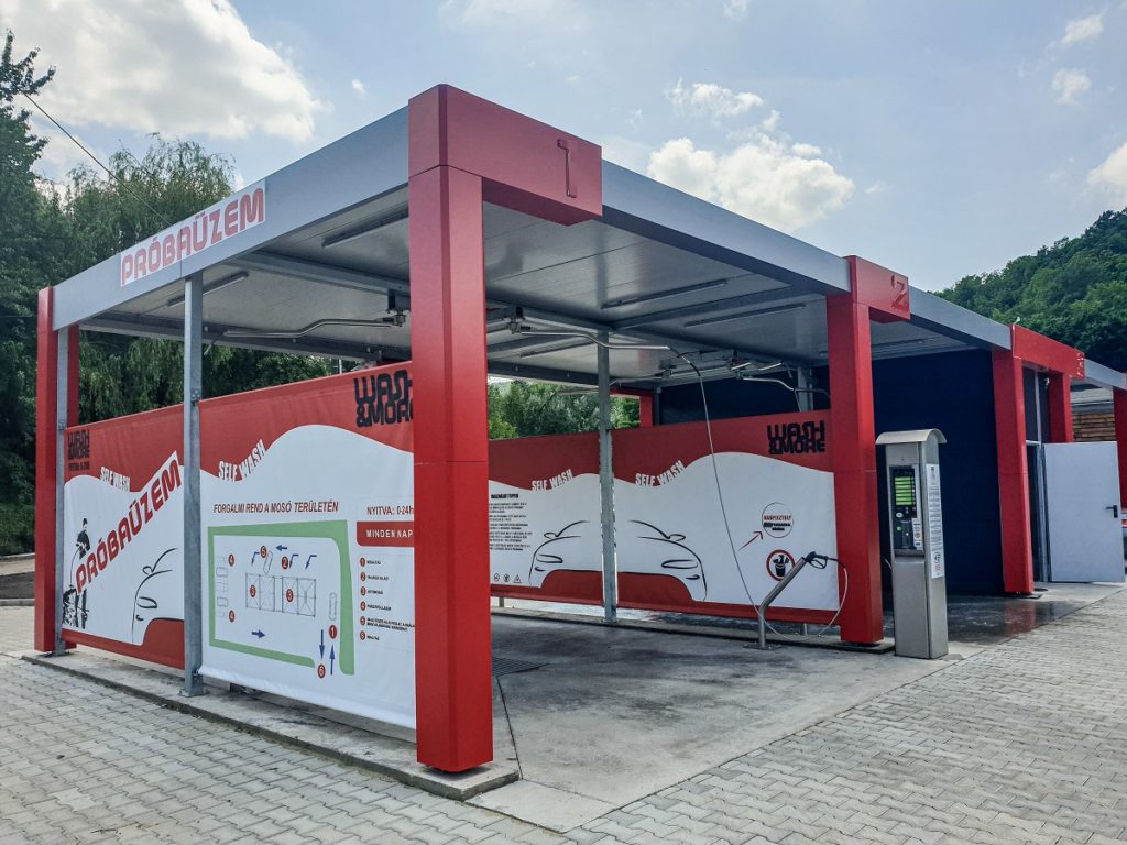 DiBO Solymár önkiszolgáló autómosó