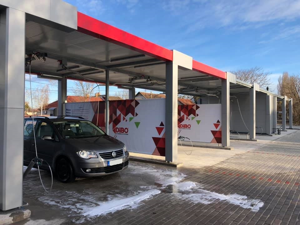 DiBO Stadion önkiszolgáló autómosó