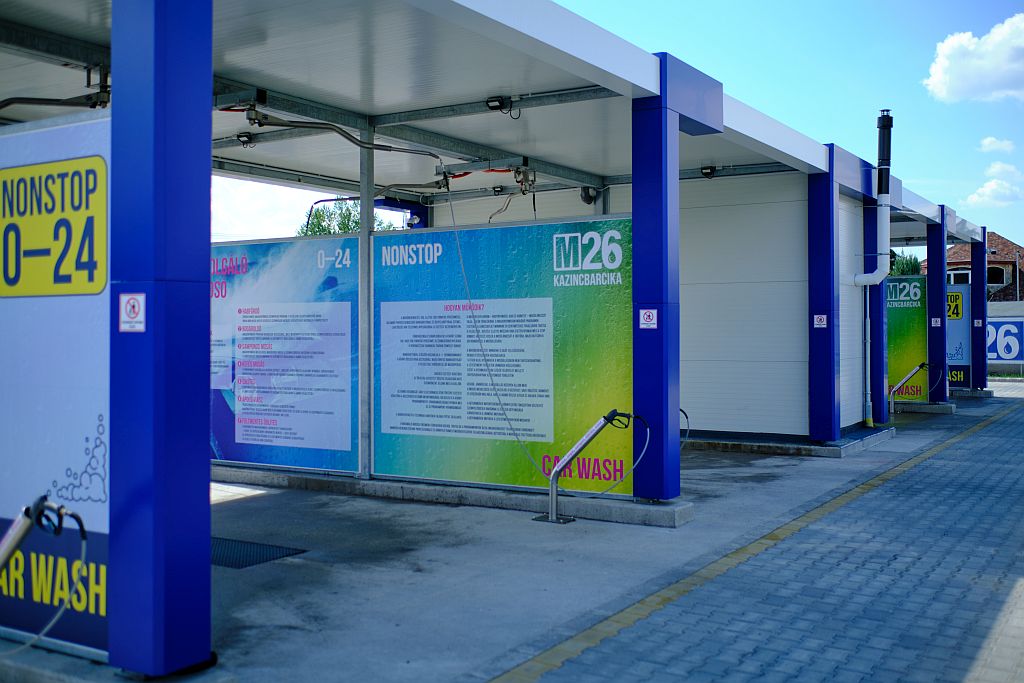 DiBO Kazincbarcika II. önkiszolgáló autómosó